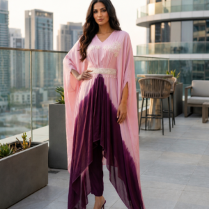 Blush Orchid Kaftan Co-Ord Set