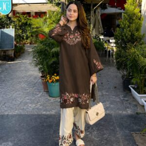 Embroidered Co-ord Set