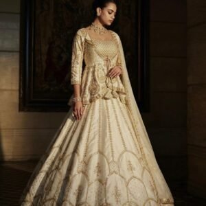 Royal Ivory Couture Lehenga