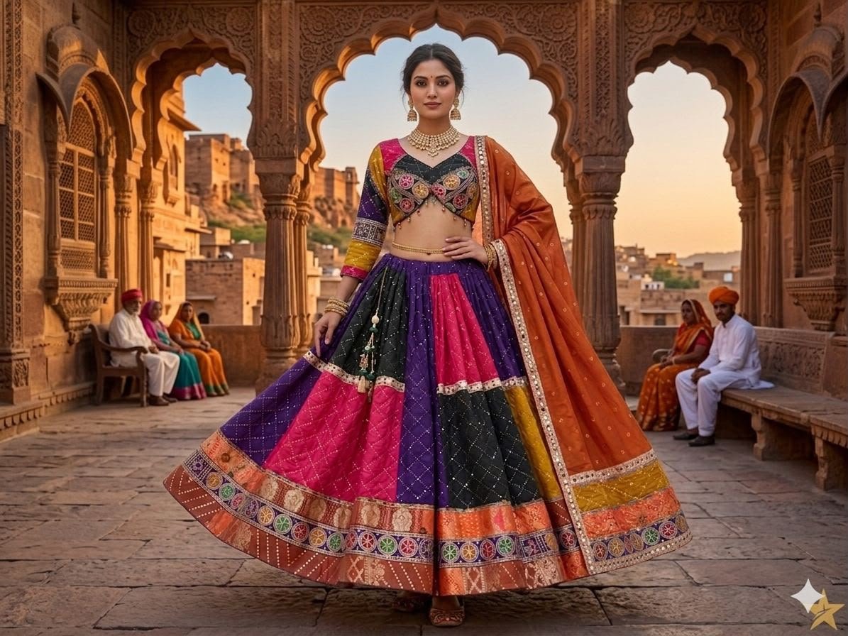 Rang Mahal Heritage Lehenga Set