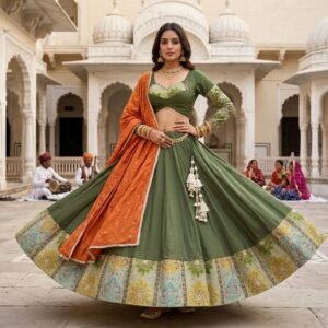 Mehreen Heritage Lehenga Set