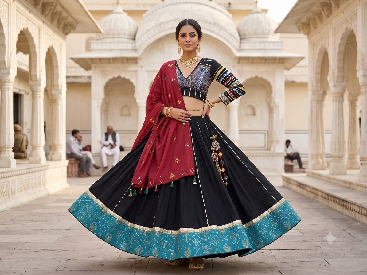 Rajwadi Noor Lehenga Set